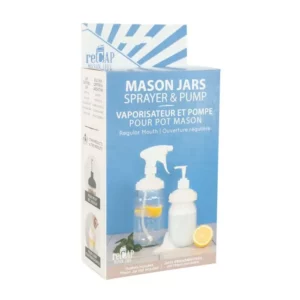 reCAP® Mason Jars Sprayer & Pump Lids